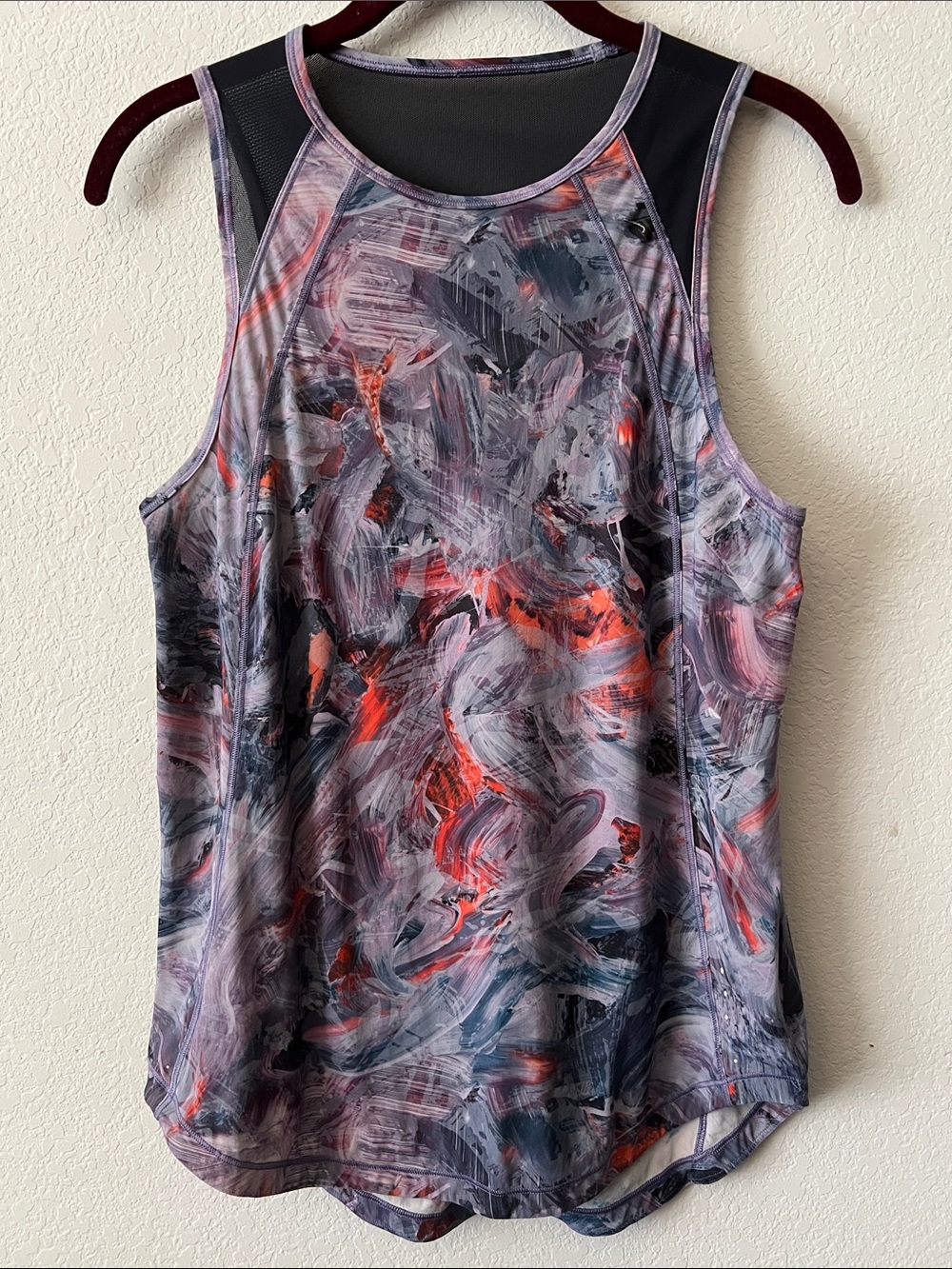 Lululemon Sculpt Tank Top Atmospheric Purple Multi / Classic Navy